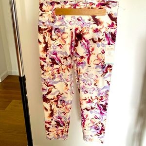 Pink, purple and peach leggings NWT